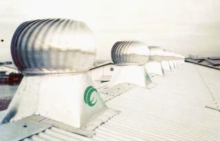 Pemasangan Turboair Turbine Ventilator proyek 98